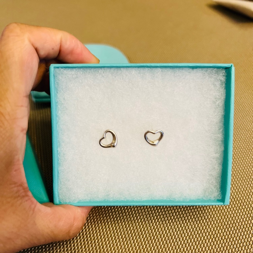 Tiffany Elsa Peretti Open Heart Earrings ❌sold❌ priced low